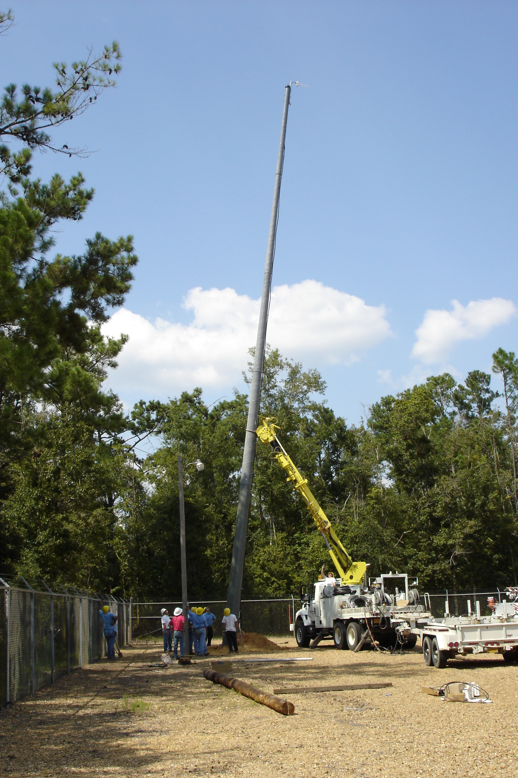 RS composite poles installed for Coast Electric initiative