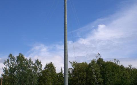 RS PowerON poles used in communication
