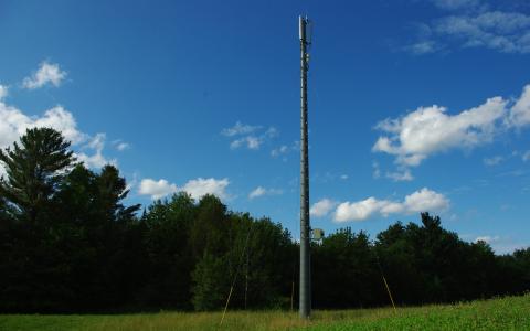 RS PowerON poles used in communication