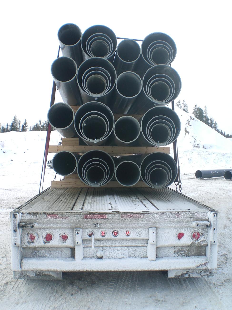 RS PowerON nested modular poles loaded and in transport
